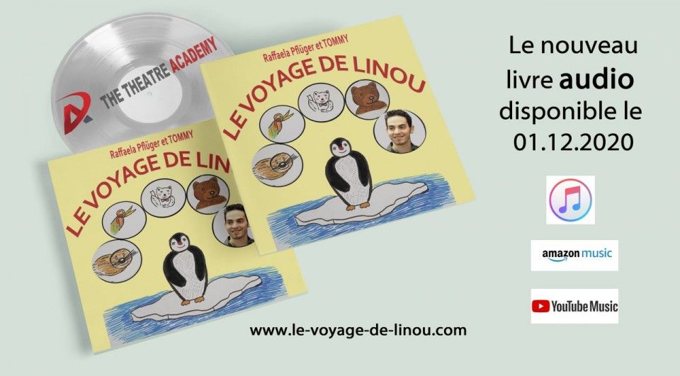 Sortie du livre audio : Le voyage de Linou